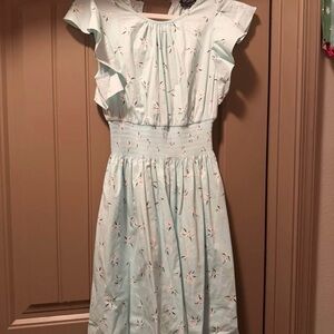 Kate Spade Light Blue Floral Dress
